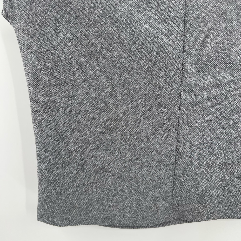 Athleta Bayview faux wrap gray top - Picture 8 of 11